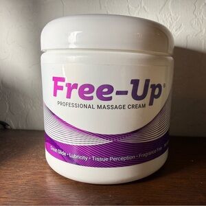 Free-Up Professional Massage Cream NEW 16 oz Made USA Ready Shipping exp 12/27